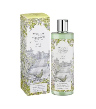 WOODS WINDSOR LILLY OF THE VALLEY GEL DE BAÑO MOISTURISING 250ML