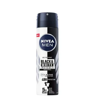 NIVEA MEN BLACK & WHITE DESODORANTE ORIGINAL 150ML VAPORIZADOR