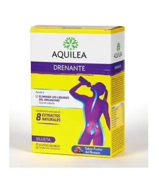 AQUILEA DRENANTE 15 STICKS SOLUBLES FRUTOS DEL BOSQUE 1UN