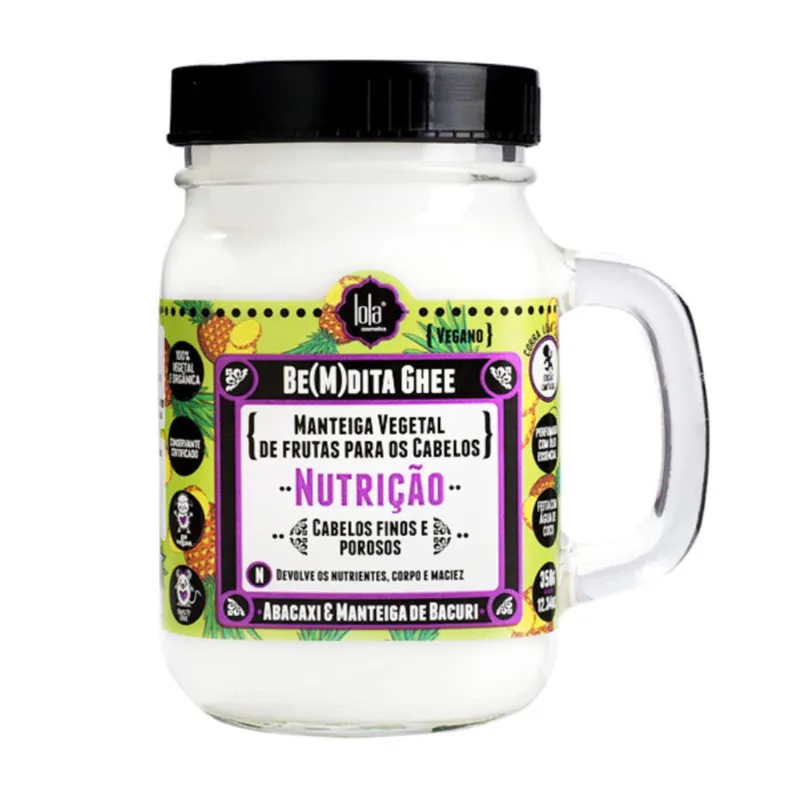 LOLA BEMDITA GHEE NUTRICIÓN CABELLO FINO MANTECA DE BACURI 350GR LOLA BEMDITA GHEE NUTRICIÓN CABELLO FINO MANTECA DE BACURI 350GR