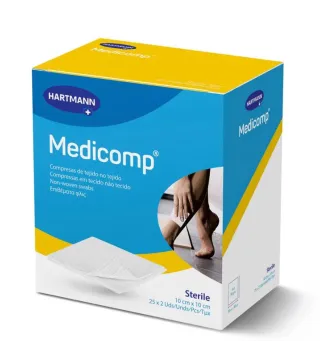 MEDICOMP ESTERILES COMPRESAS 10X10CM PACK 2UN