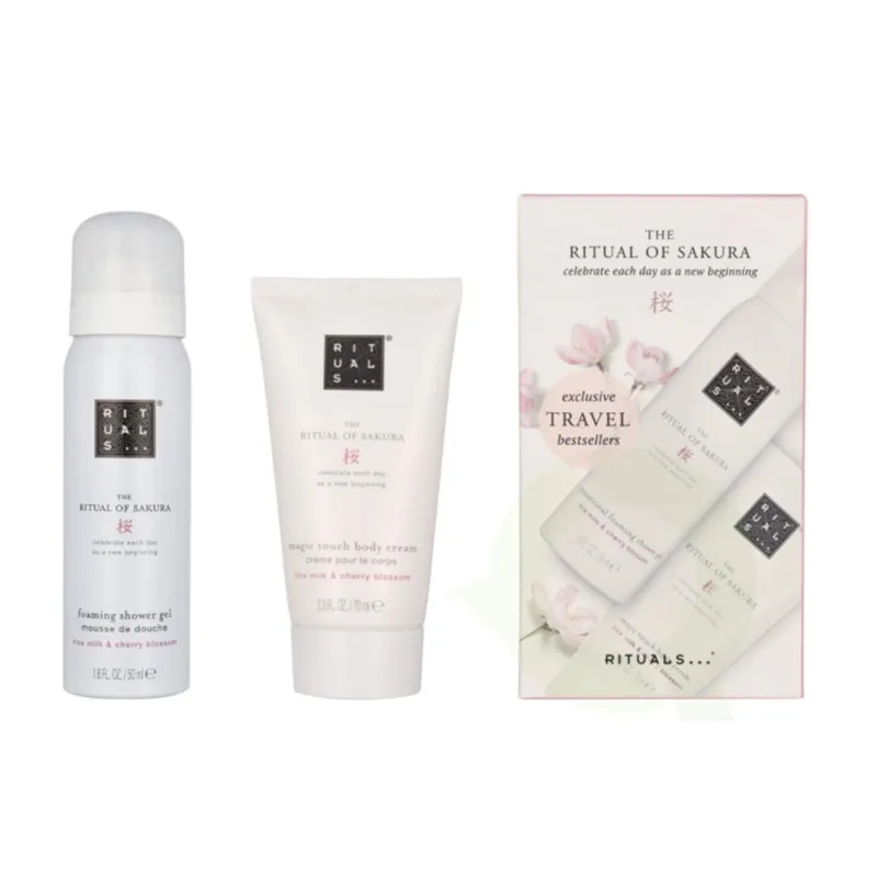 RITUALS THE RITUAL OF SAKURA GEL DE BAÑO ESPUMA 120ML + CREMA CORPORAL 70ML