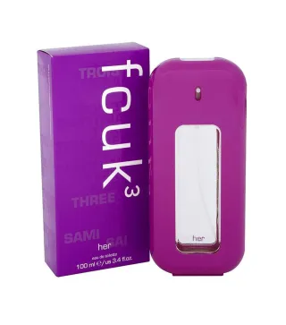FCUK 3 HER EAU DE TOILETTE 100ML VAPORIZADOR