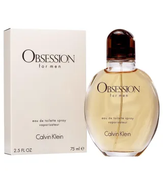 CALVIN KLEIN OBSESSION EAU DE TOILETTE FOR MEN 75ML VAPORIZADOR