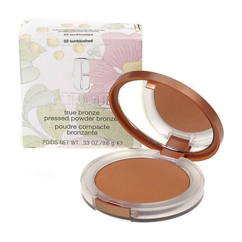 CLINIQUE TRUE BRONZE POLVOS COMPACTOS BRONZER 03 SUNBLUSHED 1UN CLINIQUE TRUE BRONZE POLVOS COMPACTOS BRONZER 03 SUNBLUSHED 1UN
