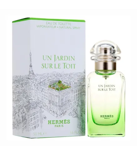 HERMES PARIS UN JARDIN SUR LE TOIT EAU DE TOILETTE 50ML VAPORIZADOR