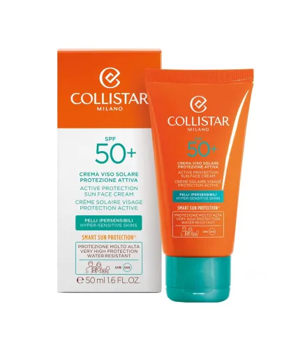 COLLISTAR HYPER-SENSITIVE SKINS SUN FACE CREAM SPF50+ 5050ML
