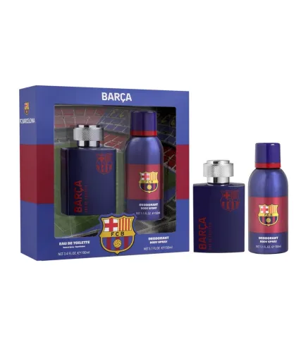 FC BARCELONA BARÇA EAU DE TOILETTE 150ML VAPORIZADOR + DESODORANTE 150ML VAPORIZADOR