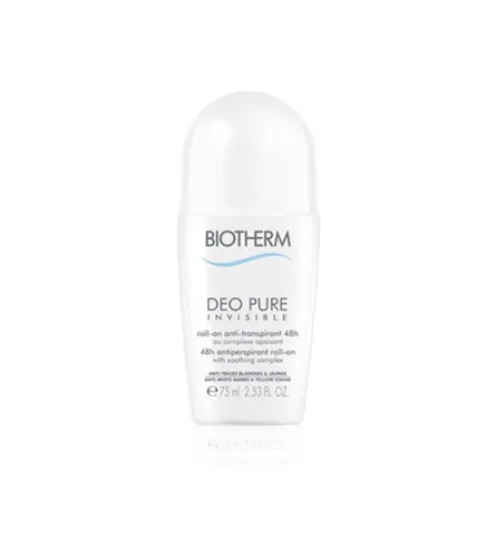 BIOTHERM PURE DESODORANTE ROLL-ON INVISIBLE 75ML