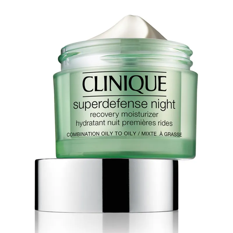 CLINIQUE SUPERDEFENSE NIGHT RECOVERY MOISTURIZER 3/4 CREAM 50ML CLINIQUE SUPERDEFENSE NIGHT RECOVERY MOISTURIZER 3/4 CREAM 50ML