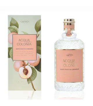 4711 ACQUA COLONIA EAU DE COLOGNE WHITE PEACH & CORIANDER 170ML VAPORIZADOR