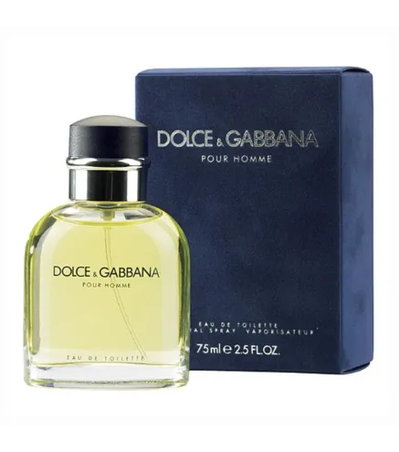 DOLCE GABBANA POUR HOMME EAU DE TOILETTE 75ML VAPORIZADOR