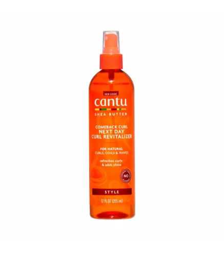 CANTU SHEA BUTTER SPRAY CABELLO RIZADO COMEBACK CURL NEXT DAY 355ML VAPORIZADOR