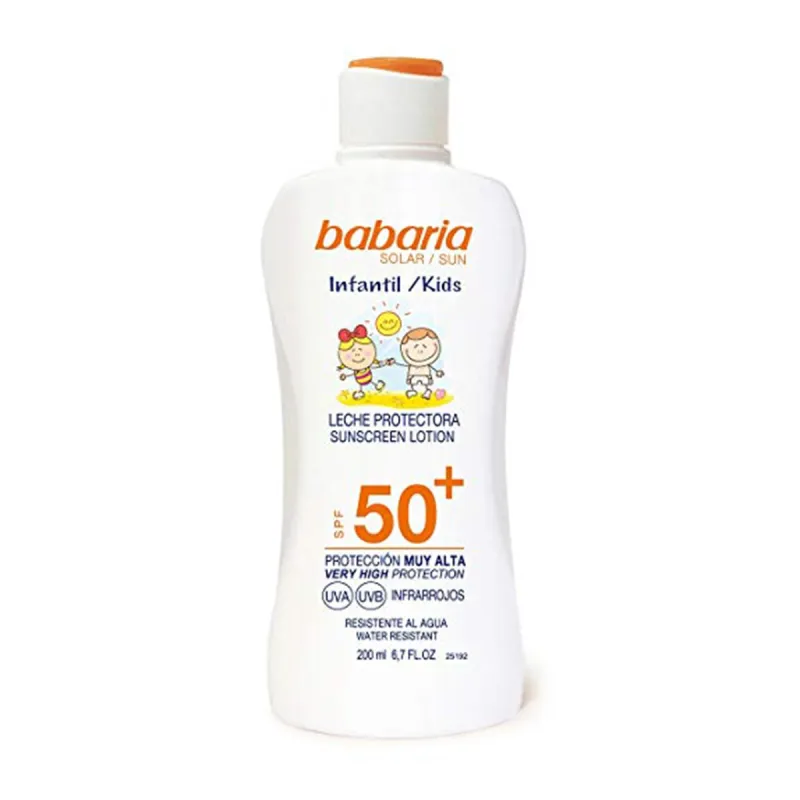 BABARIA KIDS LECHE PROTECTORA SPF50+ 200ML