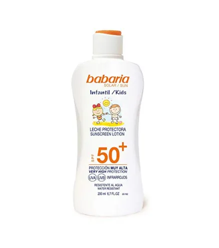 BABARIA KIDS LECHE PROTECTORA SPF50+ 200ML
