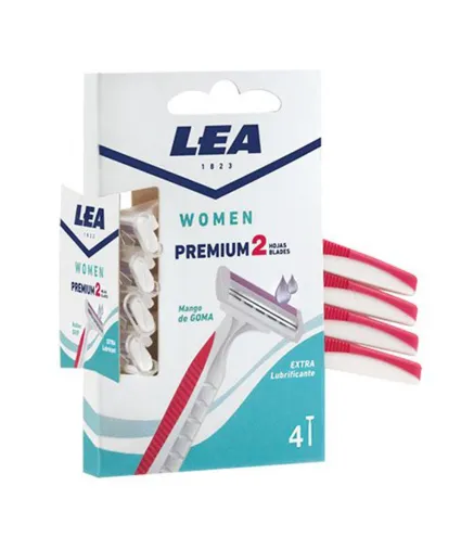 LEA MUJER PREMIUM CUCHILLAS DESECHABLES 2 HOJAS 4UN