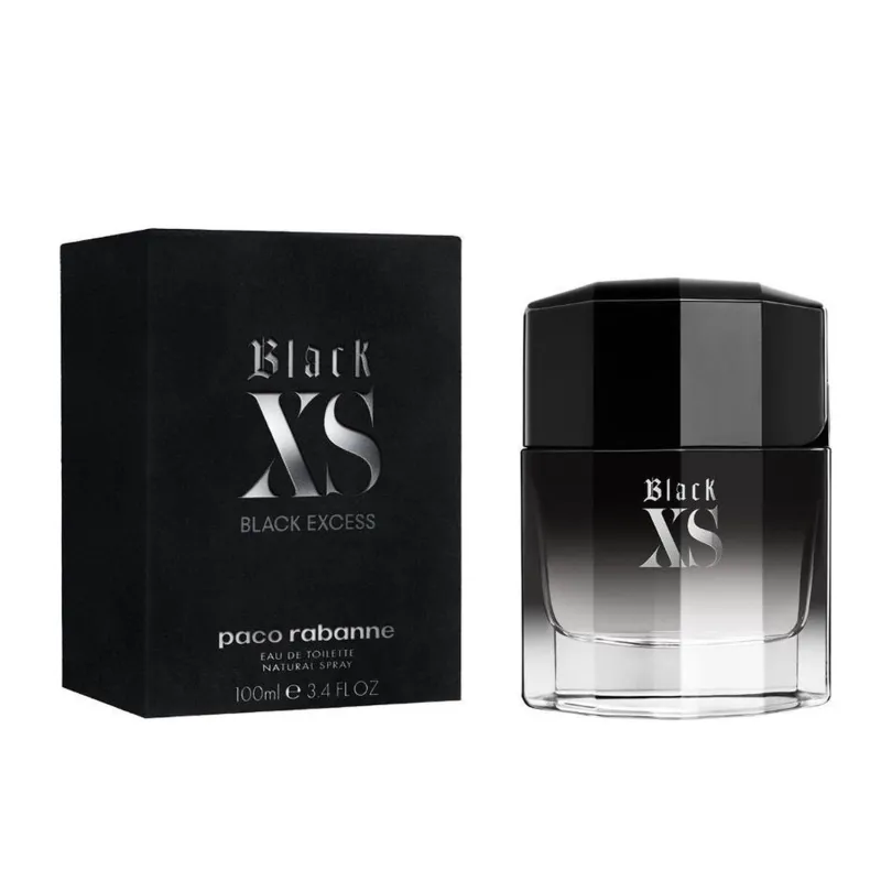 PACO RABANNE BLACK XS EAU DE TOILETTE MEN 100ML VAPORIZADOR