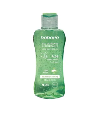 BABARIA ALOE GEL DE MANOS HIGIENIZANTE 70% ALCOHOL 100ML