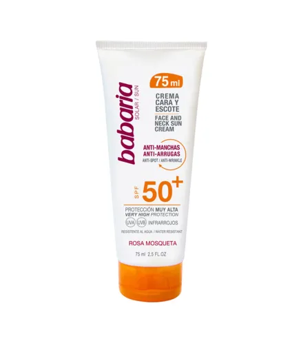 BABARIA ROSA MOSQUETA FLUIDO ANTI-MANCHAS SPF50+ 75ML