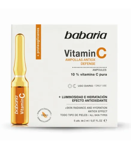BABARIA VITAMIN C TRATAMIENTO 5 AMPOLLAS