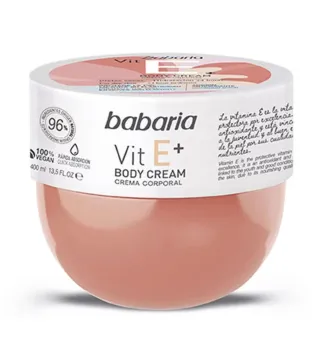 BABARIA VIT E+ BODY CREAM 400ML
