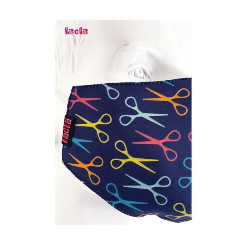 EUROSTIL FACIAL MASCARILLA ESTAMPADO TIJERAS 1UN