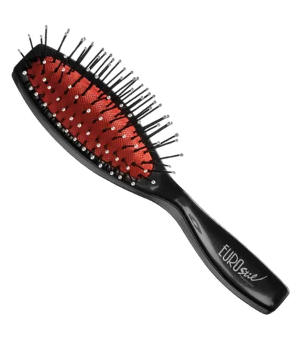 EUROSTIL FUELLE PUA NYLON CEPILLO BOLA PEQUEÑA NEGRO NEGRO 1UN