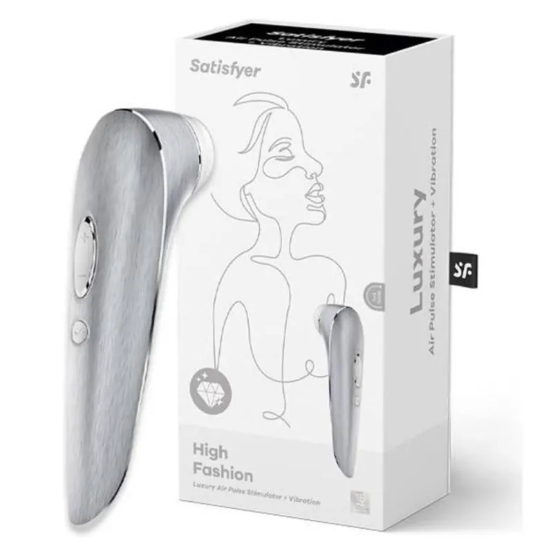 SATISFYER HIGH FASHION LUXURY ESTIMULADOR DE AIRE 1UN SATISFYER HIGH FASHION LUXURY ESTIMULADOR DE AIRE 1UN