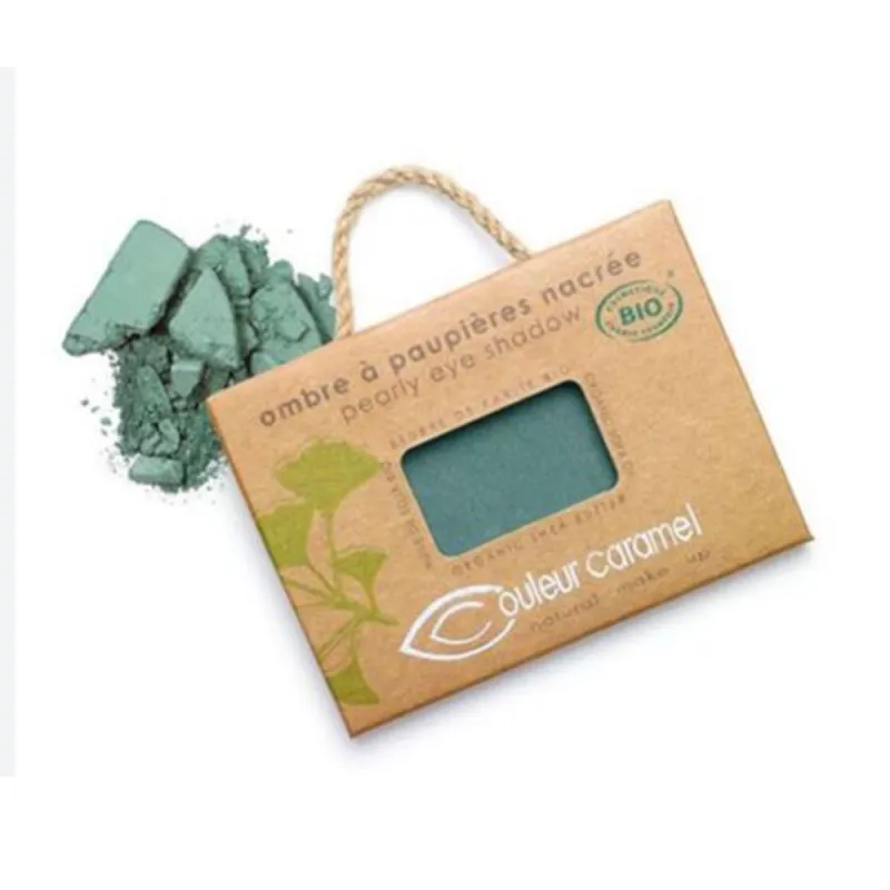 COULEUR CARAMEL MAQUILLAJE SOMBRA DE OJOS 050 VERT BLEUTE NARE 1UN