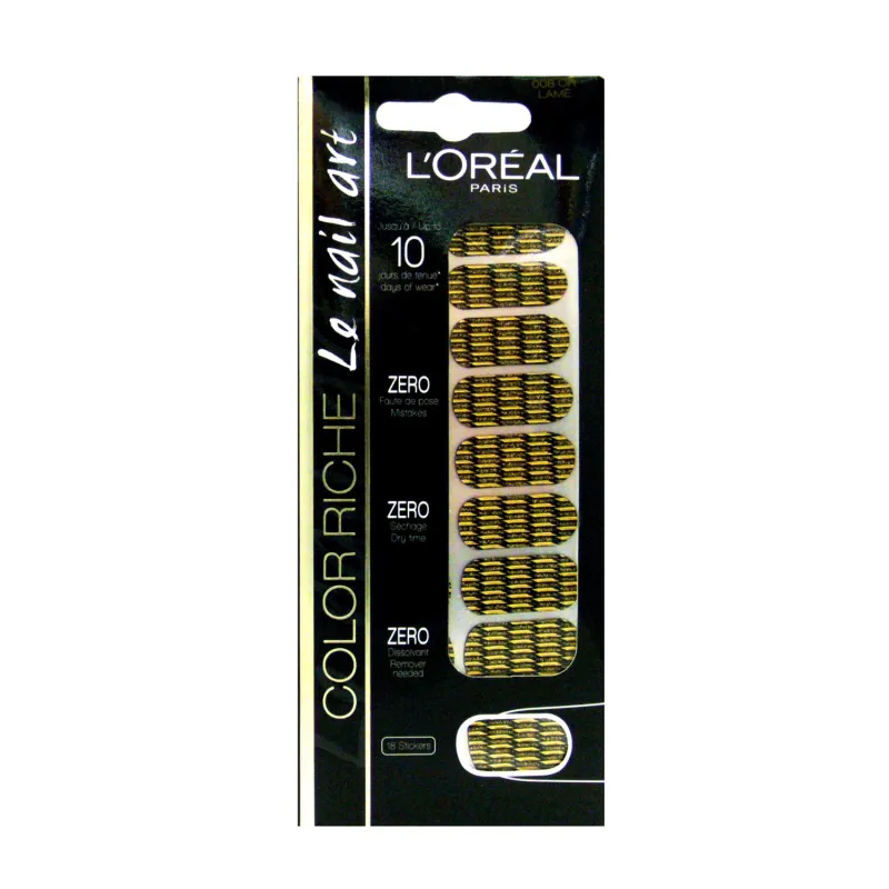 L'OREAL COLOR RICHE LE NAIL ART STICKERS 1UN