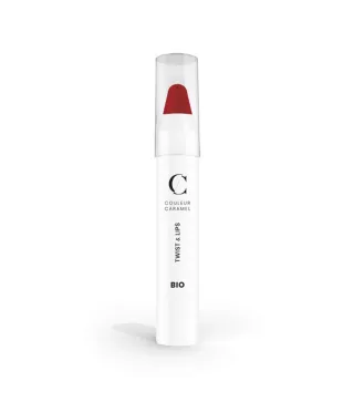 COULEUR CARAMEL TWIST&LIPS BARRA DE LABIOS 407 GLOSSY RED 1UN