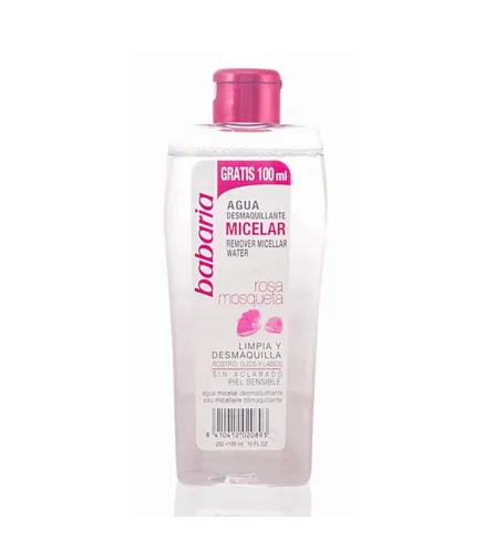ROSA MOSQUETA AGUA DESMAQUILLANTE MICELAR 400ML