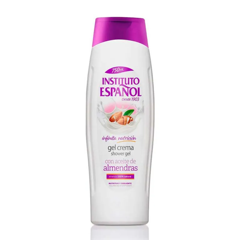 INSTITUTO ESPAÑOL INFINITA NUTRICION GEL CREMA ACEITE DE ALMENDRAS 750ML INSTITUTO ESPAÑOL INFINITA NUTRICION GEL CREMA ACEITE DE ALMENDRAS 750ML