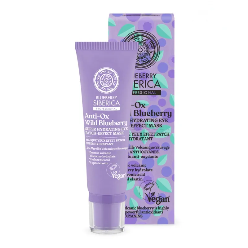 NATURA SIBERICA BLUEBERRY ANTI-OX MASCARA DE OJOS WILD BLUEBERRY 30ML