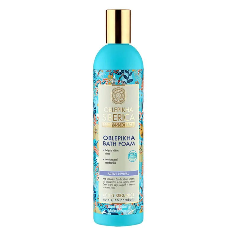 NATURA SIBERICA OBLEPIKHA ESPUMA ACTIVE REVIVAL 550ML NATURA SIBERICA OBLEPIKHA ESPUMA ACTIVE REVIVAL 550ML