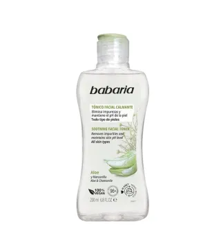 BABARIA ALOE Y MANZANILLA TONICO FACIAL 200ML