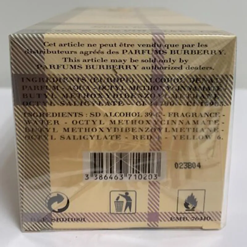 BURBERRY TOUCH EAU DE PERFUM FOR WOMAN 50ML VAPORIZADOR