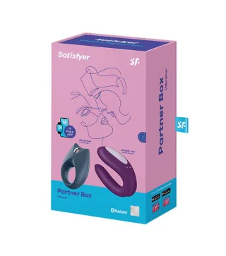 SATISFYER PARTNER BOX 2 PACK DE VIBRADORES 2 1UN