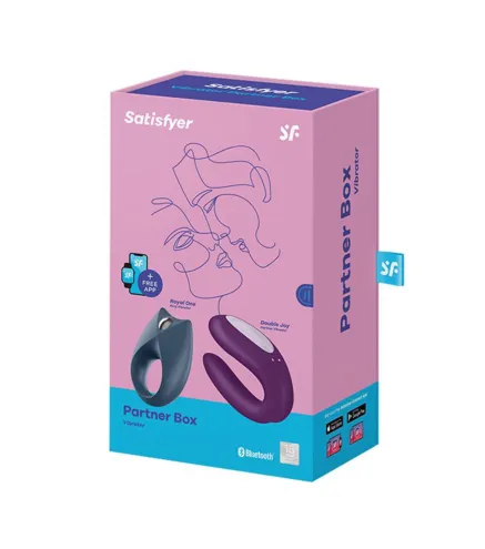 SATISFYER PARTNER BOX 2 PACK DE VIBRADORES 2 1UN