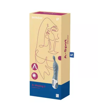 SATISFYER A MAZING2 VIBRADOR GRIS 1UN