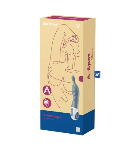 SATISFYER A MAZING2 VIBRADOR GRIS 1UN