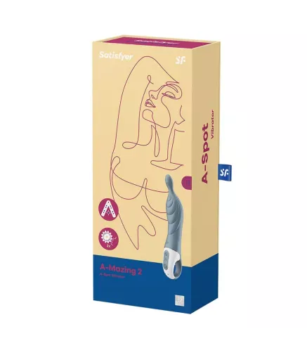 SATISFYER A MAZING2 VIBRADOR GRIS 1UN