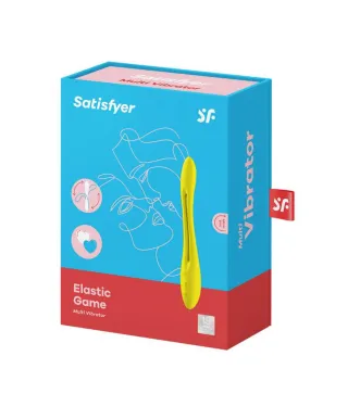 SATISFYER ELASTIC GAME VIBRADOR AMARILLO 1UN