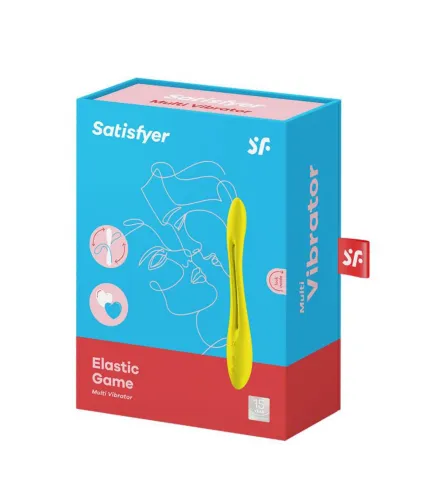 SATISFYER ELASTIC GAME VIBRADOR AMARILLO 1UN