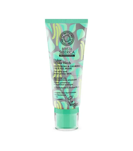 NATURA SIBERICA BEREZA POLAR WHITE BIRCH GEL-MASCARILLA 100ML