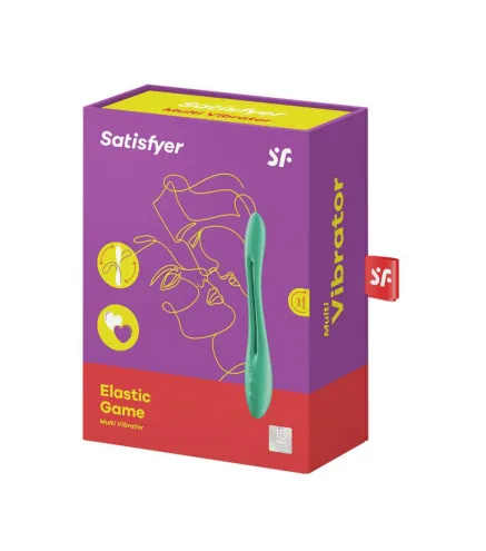 SATISFYER ELASTIC GAME VIBRADOR VERDE 1UN