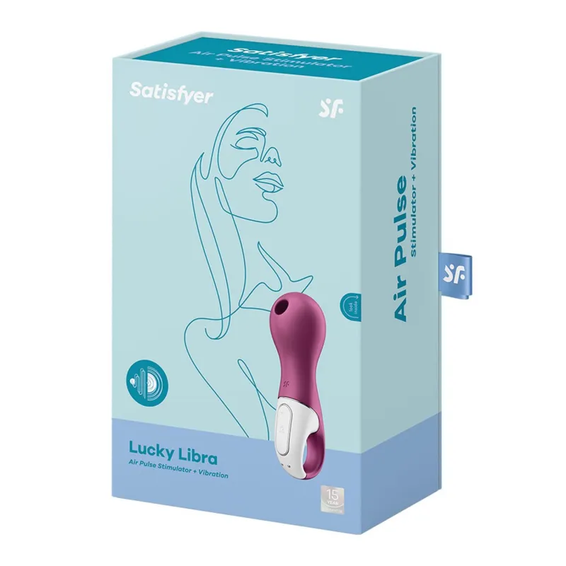 SATISFYER LUCKY LIBRA SUCCIONADOR BERRY 1UN SATISFYER LUCKY LIBRA SUCCIONADOR BERRY 1UN