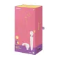 SATISFYER DOUBLE WAND-ER VIBRADOR BLANCO 1UN SATISFYER DOUBLE WAND-ER VIBRADOR BLANCO 1UN