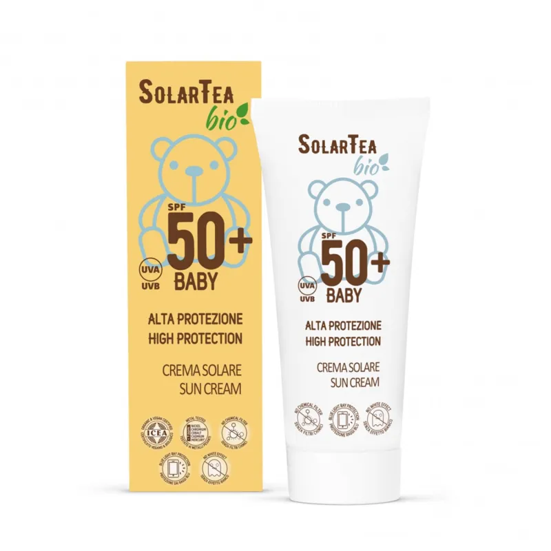 BEMA SOLARTEA BIO CREMA SOLAR BEBE SPF50+ 100UN