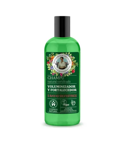 GREEN AGAFIA 5 BAYAS SILVESTRES CHAMPU VOLUMINIZADOR NATURAL 260ML
